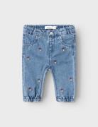 Nbfrose Shaped Emb Jeans 5321-By O Name It Blue