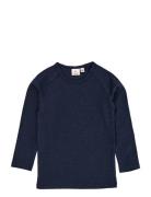 Melange Ls T-Shirt Copenhagen Colors Navy