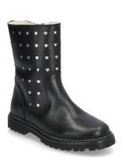 Boots - Flat - With Zipper ANGULUS Black