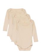 Melange 3 Pack Ls Bodies Copenhagen Colors Beige