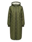 Onlnewsandy Quilt Coat Cc Otw ONLY Khaki