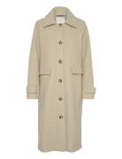 Kaannelise Coat Kaffe Beige