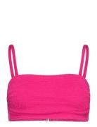 Swim Bra Tami Bandeau Crepe Lindex Pink