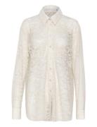 Laicagz Ls Shirt Gestuz White