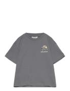 Surf Printed T-Shirt Mango Grey