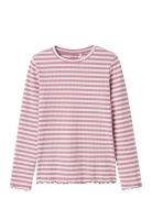 Nkfvemma Ls Slim Top Name It Pink