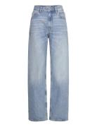 Miami Medium-Rise Straight-Fit Jeans Mango Blue