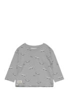 Skater Printed T-Shirt Mango Blue