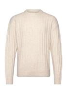 Jjcarter Knit Crew Neck Jack & J S Beige