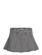 Denim Mini-Skirt Mango Grey