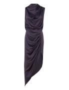 Tilda Satin Dress Ahlvar Gallery Purple