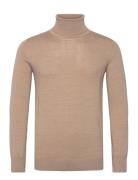 Bs Saturn Regular Fit Knitwear Bruun & Stengade Beige