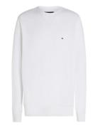 Essential Fleece Crewneck Tommy Hilfiger White