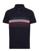 Shadow Global Stripe Reg Polo Tommy Hilfiger Navy