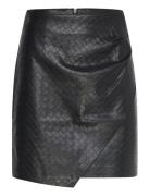 Lawrence Faux Leather Skirt Dante6 Black