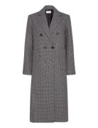 Emma Coat Check Creative Collective Grey