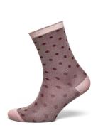 Donna Glitter Socks Mp Denmark Pink