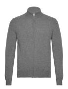 Lambswool Fzip Hackett London Grey