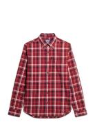 Vintage Check Shirt Superdry Red