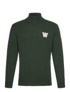 Wwblu Aa Cs Halfzip Double A By Wood Wood Green