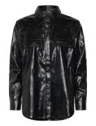 Emmett Pu Overshirt French Connection Black