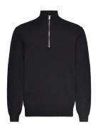 Ecovero Half Zip Knit Lindbergh Black