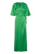 Dress Lea Wrap Lindex Green