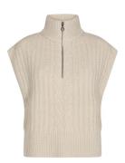 Fqsila-Waistcoat FREE/QUENT Beige