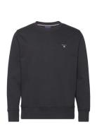 Reg Emb Original Shield C-Neck GANT Black