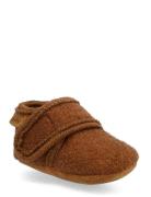 Baby Wool Slippers En Fant Brown