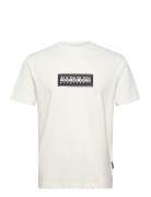 Box Logo Short Sleeve T-Shirt Napapijri White