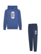 Converse C Star Fleece Pullover And Joggers Set Converse Blue