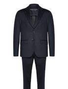 Bs Chapelle Classic Fit Suit Set Bruun & Stengade Navy