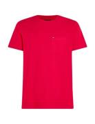 Essential Solid Pocket Tee Tommy Hilfiger Red