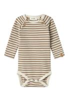 Nbmgeo Aso Ls Slim Body Lil Lil'Atelier Beige