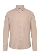 Bs Muriel Casual Modern Fit Shirt Bruun & Stengade Beige