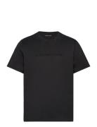 Embossed Logo Tee Michael Kors Black