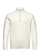 Ecovero Half Zip Knit Lindbergh White