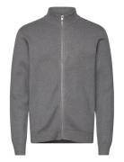 Ecovero Zip Cardigan Lindbergh Grey