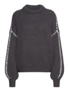 Vmfeng Ls O-Neck Pullover Ga Boo Vero Moda Grey