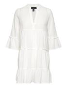 Vmmilan 3/4 Short Dress Wvn Vero Moda White