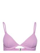 Swim Bra Line Wire Rib Lindex Purple