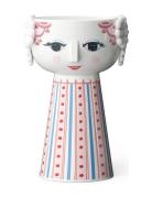 Eva Lysestage H14 Cm Støvet Rød Bjørn Wiinblad Pink