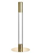 Lumiere Candlestick Orrefors Gold