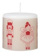 Fairy Tale Parchment Candle Broste Copenhagen Red