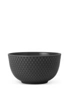 Rhombe Earth Skål Ø11 Cm Slate Lyngby Porcelæn Grey