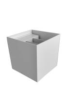 Venus 10X10 Hvid Væglampe Indendørs Dyberg Larsen White