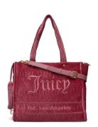 Iris Crinkled Velvet Large Shopping Juicy Couture Red