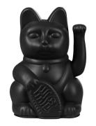 Waving Cat - Maneki-Neko Mini Lucky Cat Donkey Black