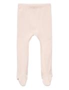 Baby Rib Tights W. Feet Copenhagen Colors Pink